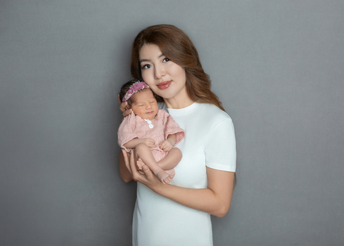 Ньюборн позировка